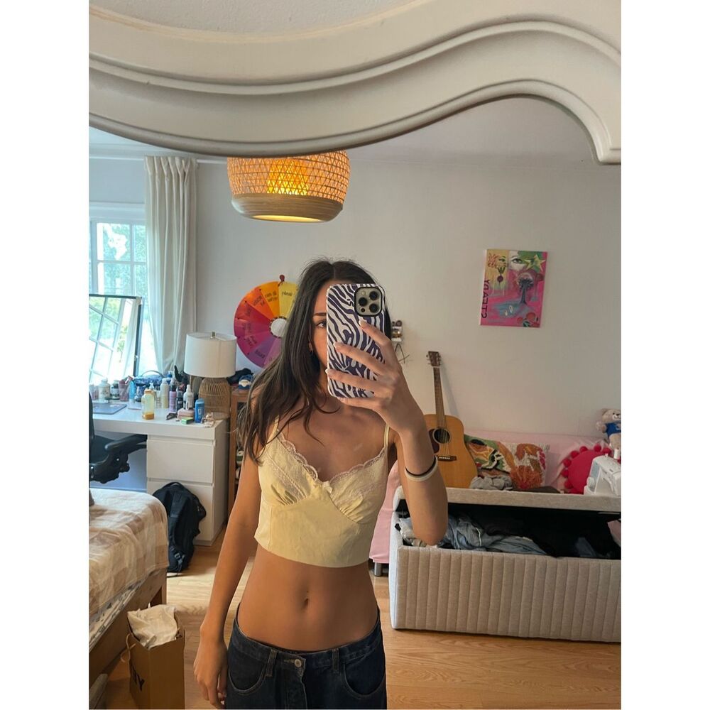 Cider Lace Crop Top